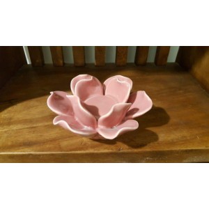 Lotus Tea Light Candle Holder,Solid Ceramic,Beautiful Home Decor or Wedding Gift   153033414777